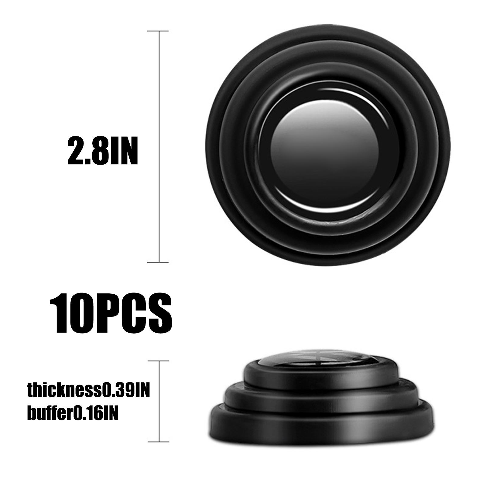 10pcs Silicone Car Door Shock Stickers Absorber Shock Pad Switch Buffer Shock Absorber Automotive Exterior Accessories Decors 10pcs Silicone Car Door Shock Stickers Absorber Shock Pad Switch Buffer Shock Absorber Automotive Exterior Accessories Decors