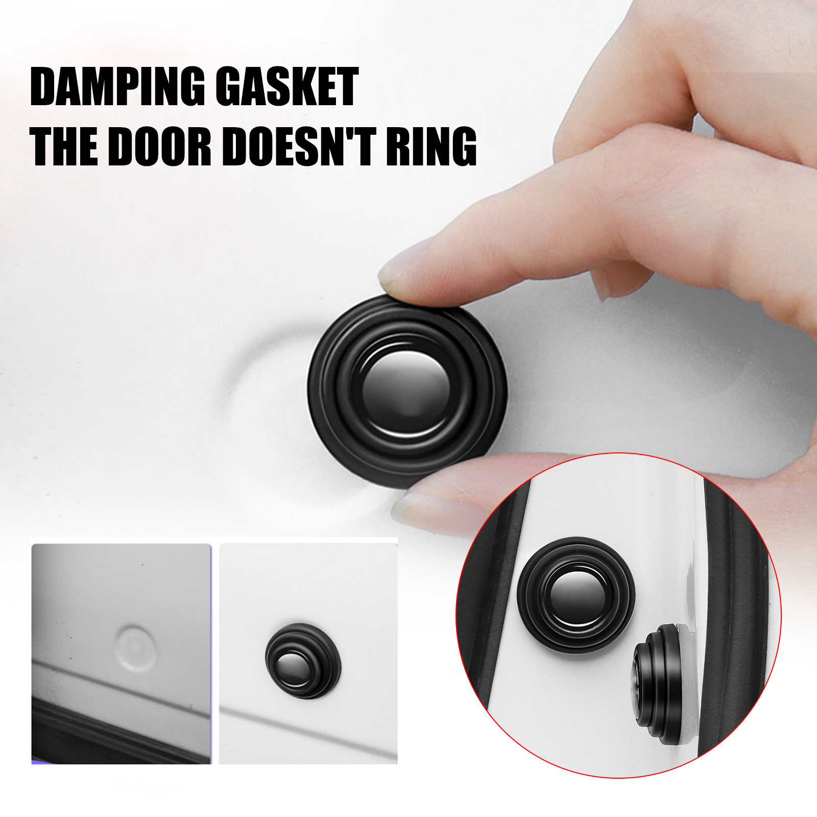 10pcs Silicone Car Door Shock Stickers Absorber Shock Pad Switch Buffer Shock Absorber Automotive Exterior Accessories Decors 10pcs Silicone Car Door Shock Stickers Absorber Shock Pad Switch Buffer Shock Absorber Automotive Exterior Accessories Decors