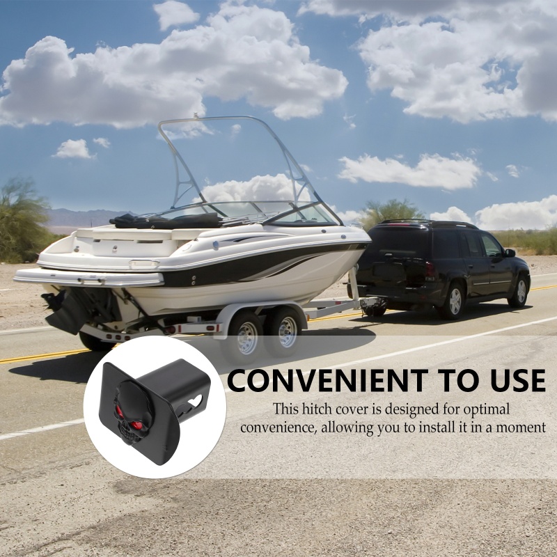 1Pc Hitch Tube Cover Plug Practical Trailer Hitch Caps Durable Auto Accessory 1Pc Hitch Tube Cover Plug Practical Trailer Hitch Caps Durable Auto Accessory