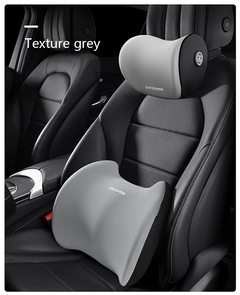 Car Pillow Memory Foam Neck Pillow Cervical Lumbar Support Car Headrest Back Pad Back Pillow Office Car Interior Accessories Car Pillow Memory Foam Neck Pillow Cervical Lumbar Support Car Headrest Back Pad Back Pillow Office Car Interior Accessories