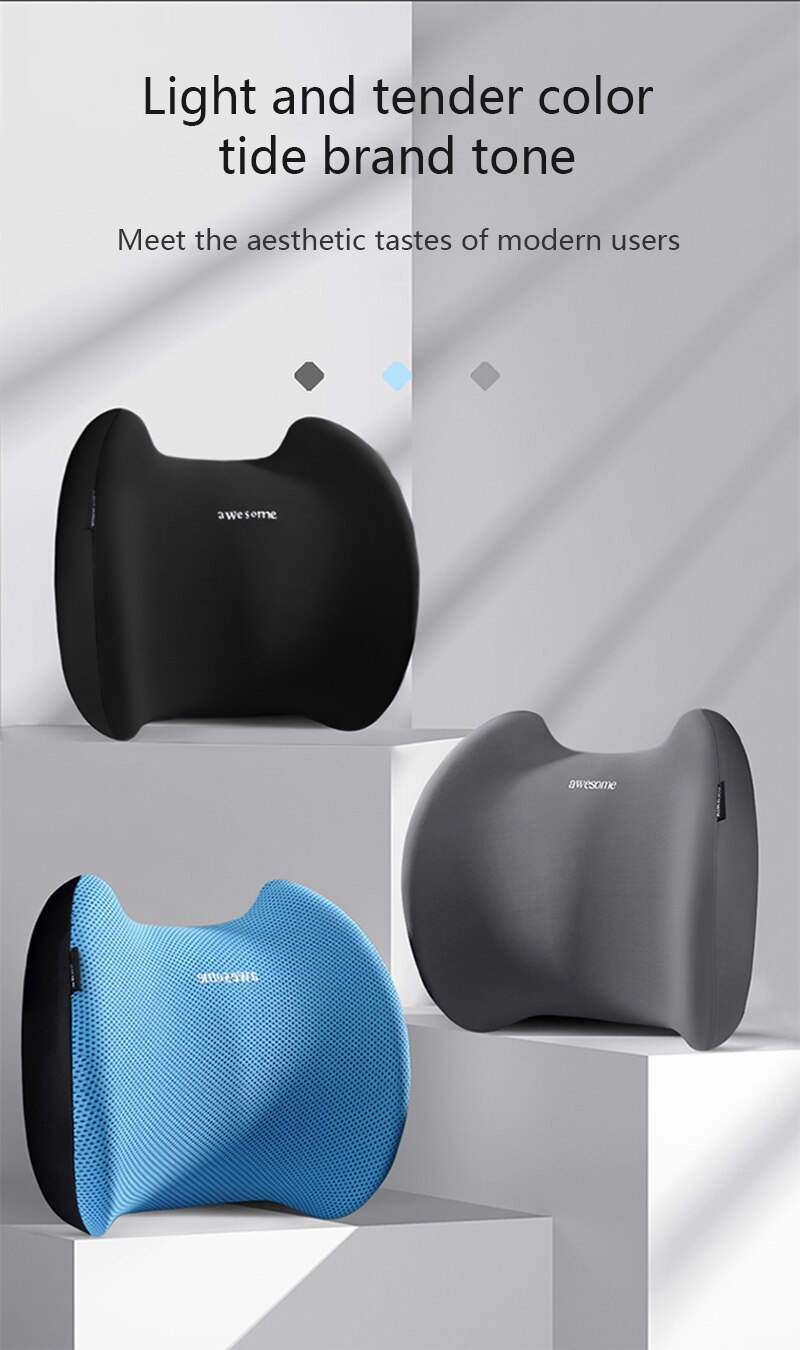 Car Pillow Memory Foam Neck Pillow Cervical Lumbar Support Car Headrest Back Pad Back Pillow Office Car Interior Accessories Car Pillow Memory Foam Neck Pillow Cervical Lumbar Support Car Headrest Back Pad Back Pillow Office Car Interior Accessories