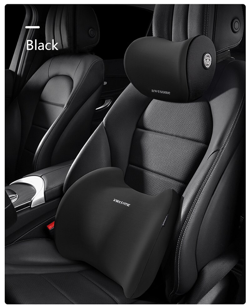 Car Pillow Memory Foam Neck Pillow Cervical Lumbar Support Car Headrest Back Pad Back Pillow Office Car Interior Accessories Car Pillow Memory Foam Neck Pillow Cervical Lumbar Support Car Headrest Back Pad Back Pillow Office Car Interior Accessories