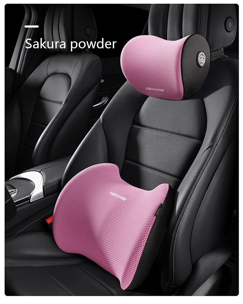 Car Pillow Memory Foam Neck Pillow Cervical Lumbar Support Car Headrest Back Pad Back Pillow Office Car Interior Accessories Car Pillow Memory Foam Neck Pillow Cervical Lumbar Support Car Headrest Back Pad Back Pillow Office Car Interior Accessories
