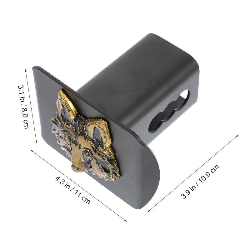 Wolfhead Shark Pattern Trailer Hitch Plug Sturdy Tow Receiver Plug Trailer Hitch Tube Cover Universal Auto Trailer Hitch Tube Wolfhead Shark Pattern Trailer Hitch Plug Sturdy Tow Receiver Plug Trailer Hitch Tube Cover Universal Auto Trailer Hitch Tube
