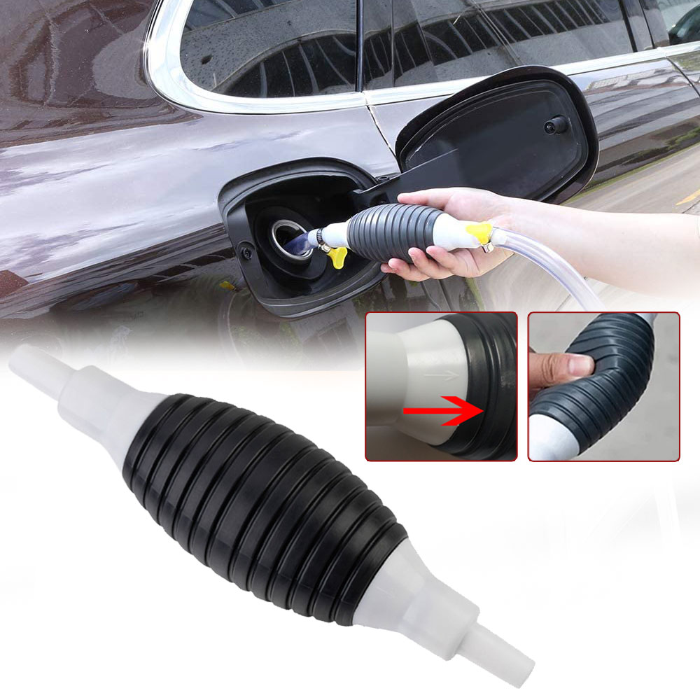 Manual Fuel Pump High Flow Car Motorcycle Hand Siphon Water Fish Tank Oil Gasoline Petrol Diesel Liquid Transfer Tool Manual Fuel Pump High Flow Car Motorcycle Hand Siphon Water Fish Tank Oil Gasoline Petrol Diesel Liquid Transfer Tool