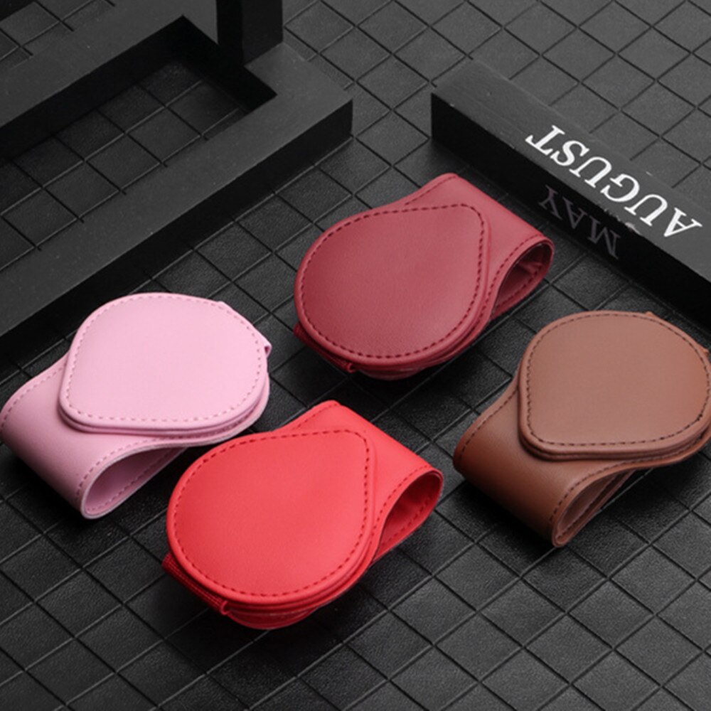 Leather Car Sun Visor Glasses Case Holder Sunglasses Clip Mount Multifunction Portable Clip Auto Interior Accessories Woman Leather Car Sun Visor Glasses Case Holder Sunglasses Clip Mount Multifunction Portable Clip Auto Interior Accessories Woman