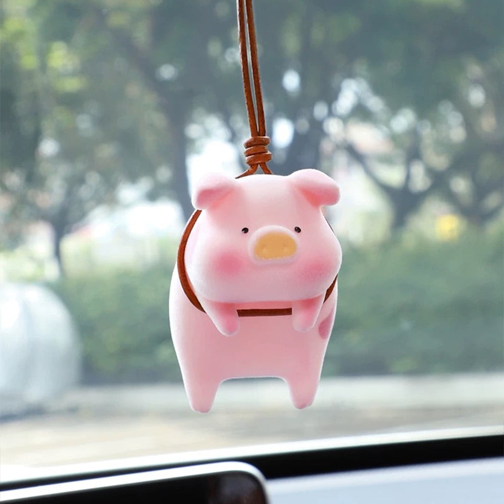 Cute Pig Car Accessorie Swing Pig Car Pendant Auto Rearview Mirror Pendants Birthday Gift Auto Decoraction Ornaments Coche Cute Pig Car Accessorie Swing Pig Car Pendant Auto Rearview Mirror Pendants Birthday Gift Auto Decoraction Ornaments Coche