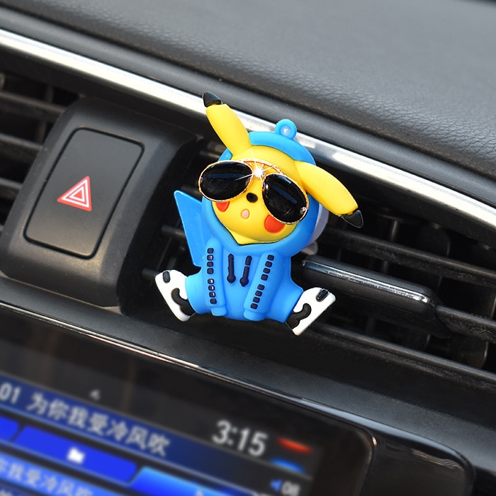 Hot Pokemon Pikachu Car Perfume Aromatherapy Pokemon figures Toys Car Air Conditioning Air Outlet Cute Car Interior Decoration Hot Pokemon Pikachu Car Perfume Aromatherapy Pokemon figures Toys Car Air Conditioning Air Outlet Cute Car Interior Decoration