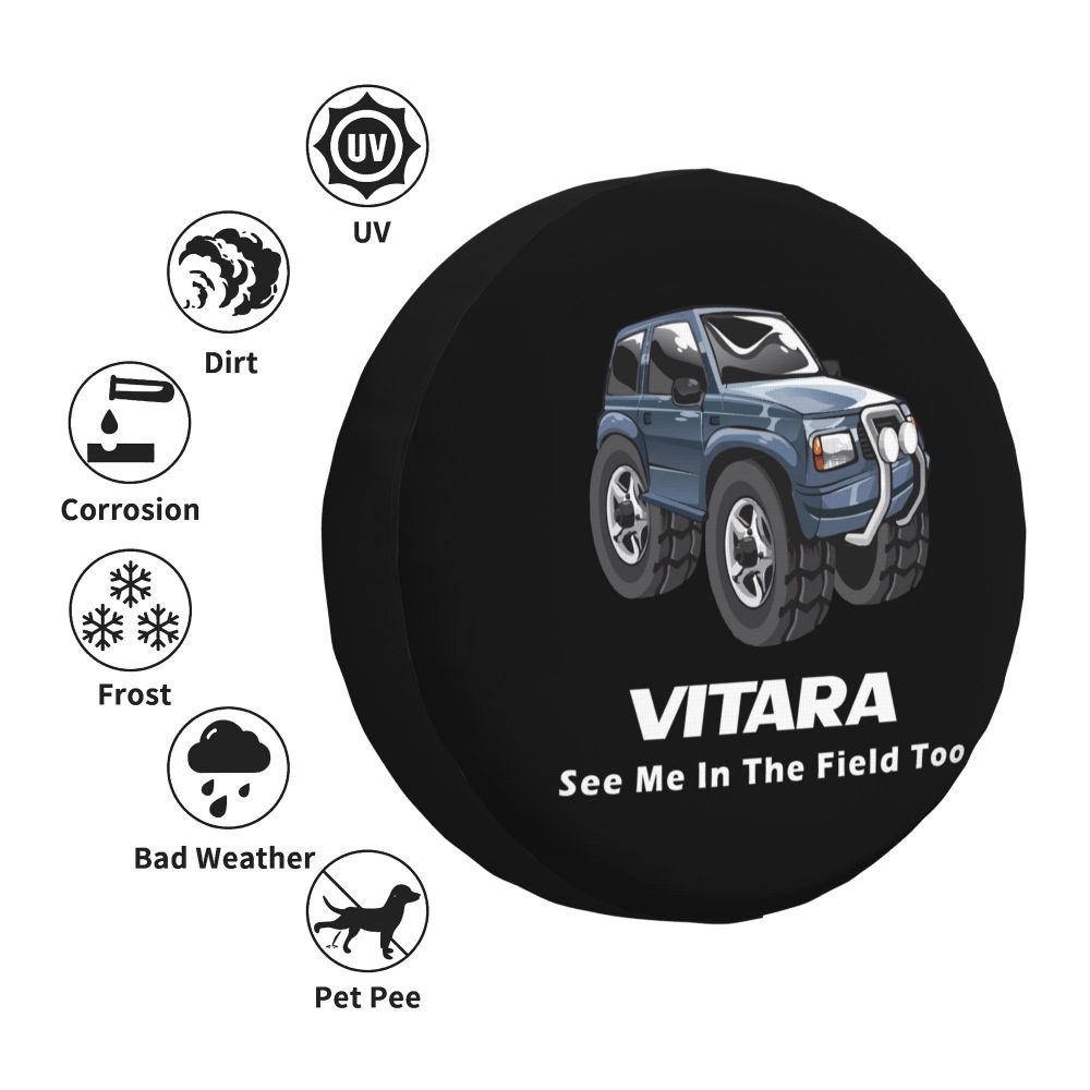 Custom Go Adventure Off Road Tire Cover 4WD 4x4 RV Spare Wheel Protector for Vitara Jeep Grand Cherokee 14 Custom Go Adventure Off Road Tire Cover 4WD 4x4 RV Spare Wheel Protector for Vitara Jeep Grand Cherokee 14