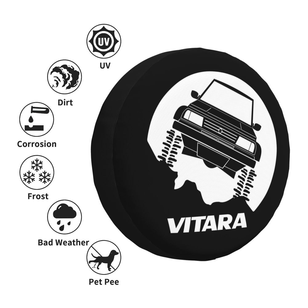 Custom Go Adventure Off Road Tire Cover 4WD 4x4 RV Spare Wheel Protector for Vitara Jeep Grand Cherokee 14 Custom Go Adventure Off Road Tire Cover 4WD 4x4 RV Spare Wheel Protector for Vitara Jeep Grand Cherokee 14