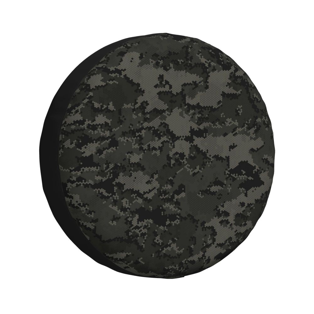 Custom Green Brown Military Camouflage Spare Tire Cover for Honda CRV Army Jungle Camo 4WD 4x4 SUV Car Wheel Protectors