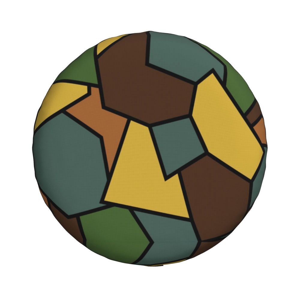 Custom Green Brown Military Camouflage Spare Tire Cover for Honda CRV Army Jungle Camo 4WD 4x4 SUV Car Wheel Protectors