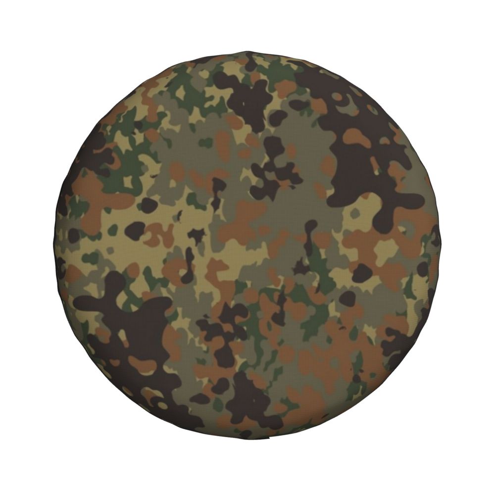 Custom Green Brown Military Camouflage Spare Tire Cover for Honda CRV Army Jungle Camo 4WD 4x4 SUV Car Wheel Protectors