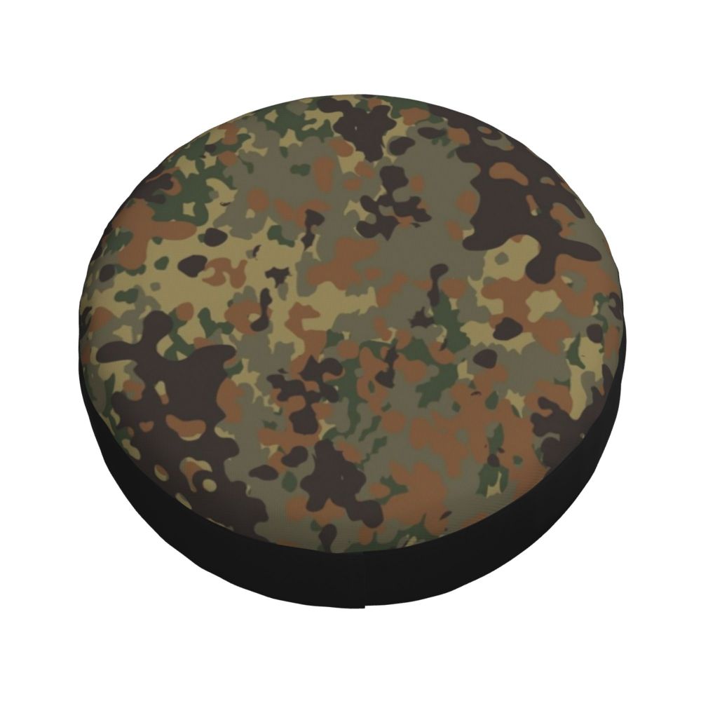 Custom Green Brown Military Camouflage Spare Tire Cover for Honda CRV Army Jungle Camo 4WD 4x4 SUV Car Wheel Protectors