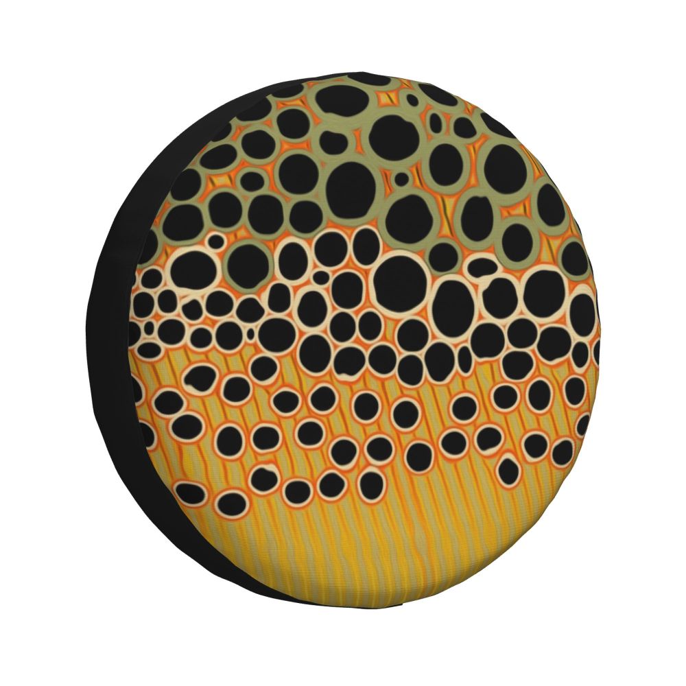 Custom Green Brown Military Camouflage Spare Tire Cover for Honda CRV Army Jungle Camo 4WD 4x4 SUV Car Wheel Protectors