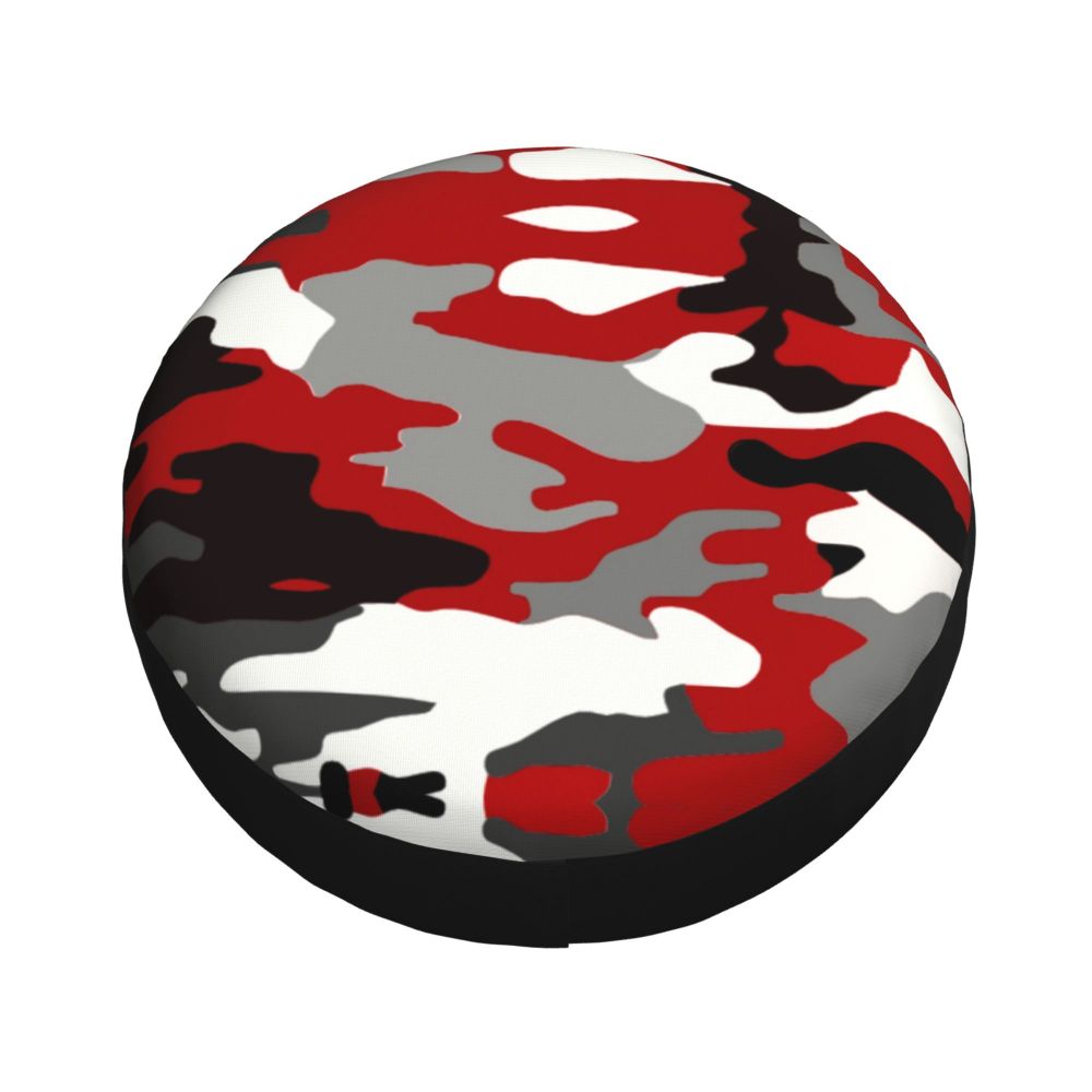 Custom Green Brown Military Camouflage Spare Tire Cover for Honda CRV Army Jungle Camo 4WD 4x4 SUV Car Wheel Protectors